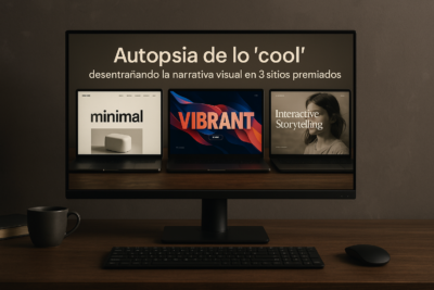 Autopsia de lo "cool" premios diseño digital y narrativa visual