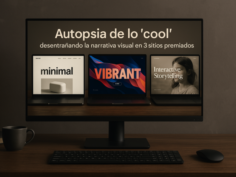 Autopsia de lo "cool" premios diseño digital y narrativa visual